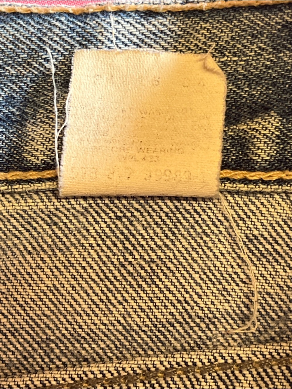 True Vintage Levi’s Brown Tab Acid Wash High Rise Mom Jeans USA 24x29 - Picture 13 of 13
